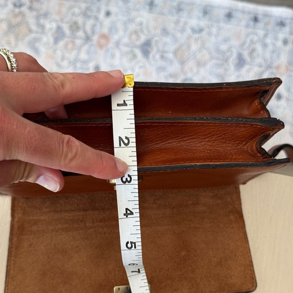 Patricia Nash Brown Leather Crossbody Bag - Picture 14 of 14